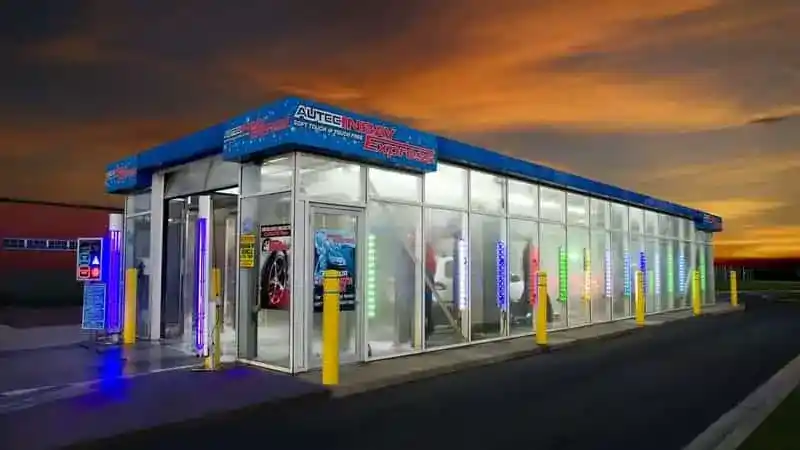Pennsylvania car wash glass building daytime