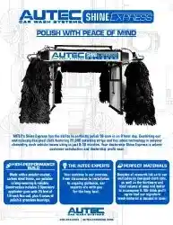 AUTEC Model 100 polisher for auto dealers