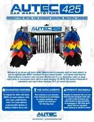 AUTEC Model 425 car wash for c-stores